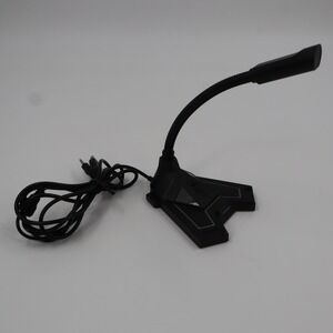 Monster Gaming Mic‎ with RGB 2MNGA0718B Black Desktop Gooseneck Microphone
